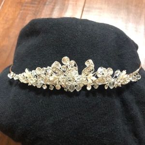 Rhinestone Tiara from David’s Bridal